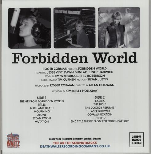 Original Soundtrack Forbidden World - Black Hole Vinyl vinyl LP album (LP record) UK OSTLPFO647956
