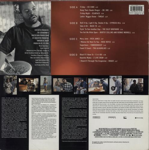 Original Soundtrack Friday - VG 2-LP vinyl record set (Double LP Album) UK OST2LFR754283