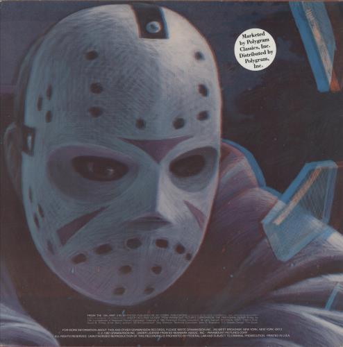 Original Soundtrack Friday The 13th, Part I, II, & III vinyl LP album (LP record) US OSTLPFR876051