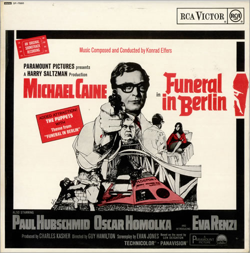 Original Soundtrack Funeral In Berlin vinyl LP album (LP record) UK OSTLPFU476229