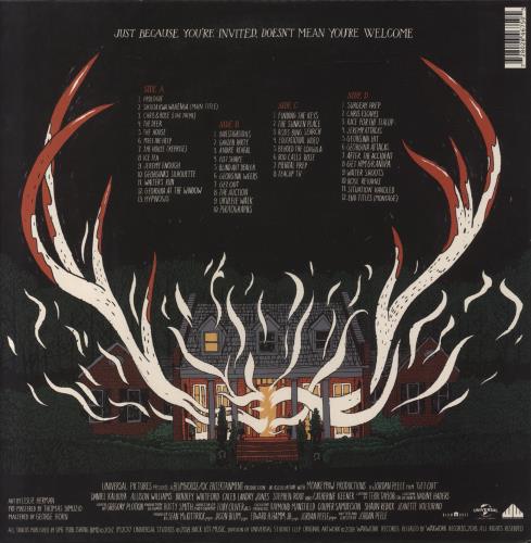 Original Soundtrack Get Out - Green Marbled Vinyl 2-LP vinyl record set (Double LP Album) US OST2LGE856843