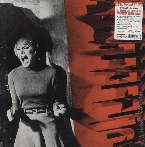 Original Soundtrack Gli Orrori Del Castello Di Norimberga [Baron Blood] - Black with Blood Speckle Vinyl 2-LP vinyl record set (Double LP Album) Italian OST2LGL856845