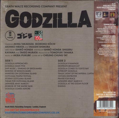 Original Soundtrack Godzilla - Grey Vinyl vinyl LP album (LP record) UK OSTLPGO856852