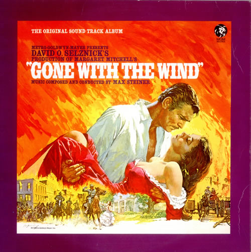 Original Soundtrack Gone With The Wind vinyl LP album (LP record) UK OSTLPGO529363