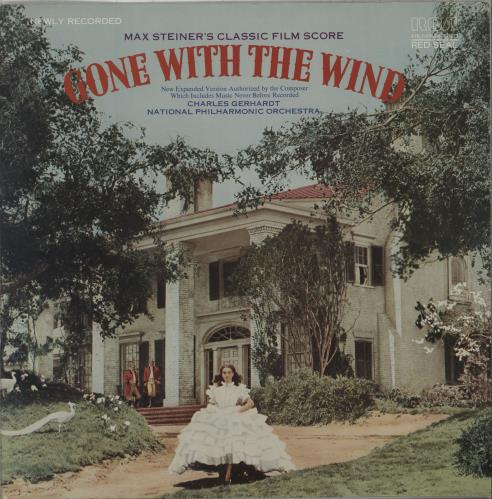 Original Soundtrack Gone With The Wind vinyl LP album (LP record) US OSTLPGO673309