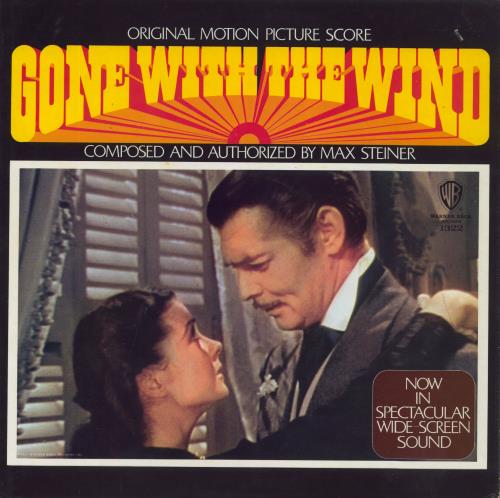 Original Soundtrack Gone With The Wind vinyl LP album (LP record) UK OSTLPGO807739