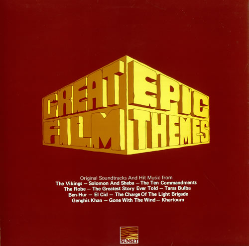 Original Soundtrack Great Epic Film Themes vinyl LP album (LP record) UK OSTLPGR523539