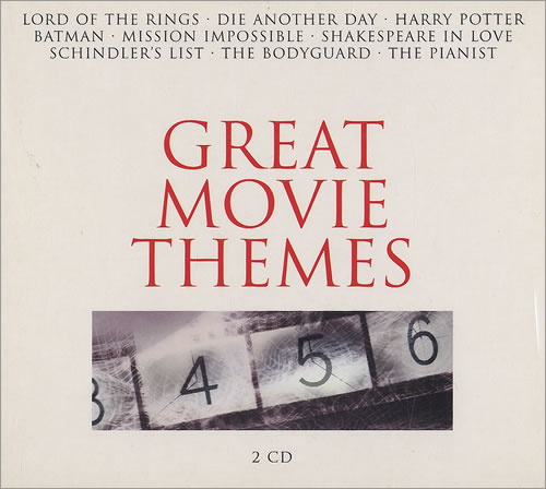 Original Soundtrack Great Movie Themes 2 CD album set (Double CD) German OST2CGR490786