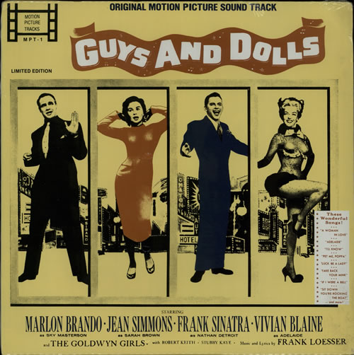 Original Soundtrack Guys And Dolls - Sealed vinyl LP album (LP record) US OSTLPGU580898