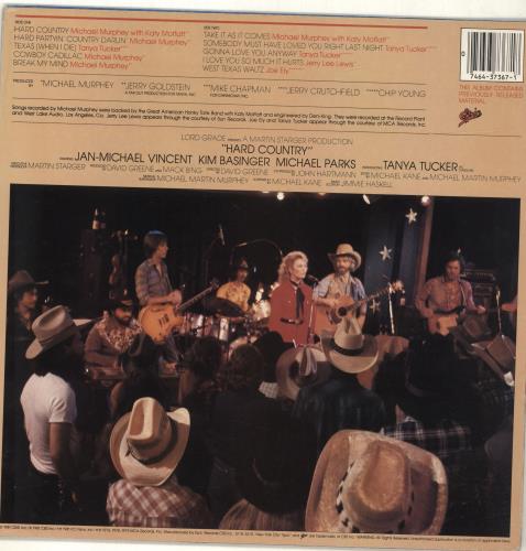 Original Soundtrack Hard Country vinyl LP album (LP record) US OSTLPHA692482