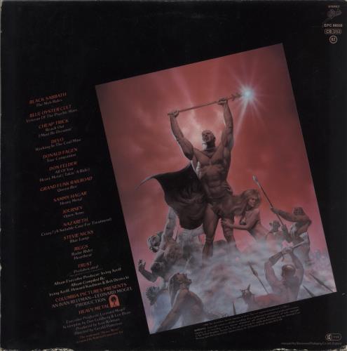 Original Soundtrack Heavy Metal 2-LP vinyl record set (Double LP Album) UK OST2LHE586746