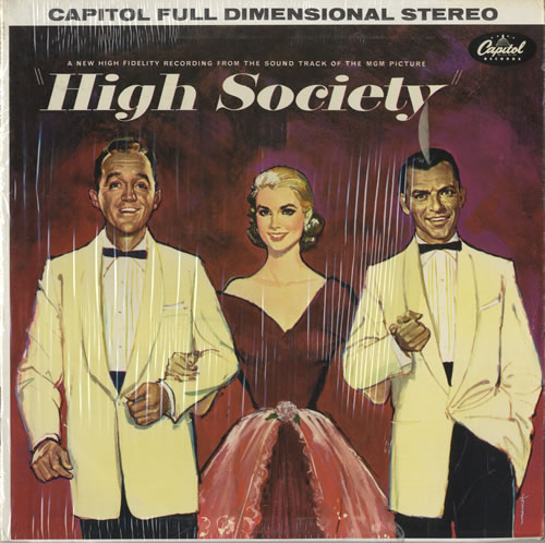 Original Soundtrack High Society - Peach Label vinyl LP album (LP record) US OSTLPHI499894