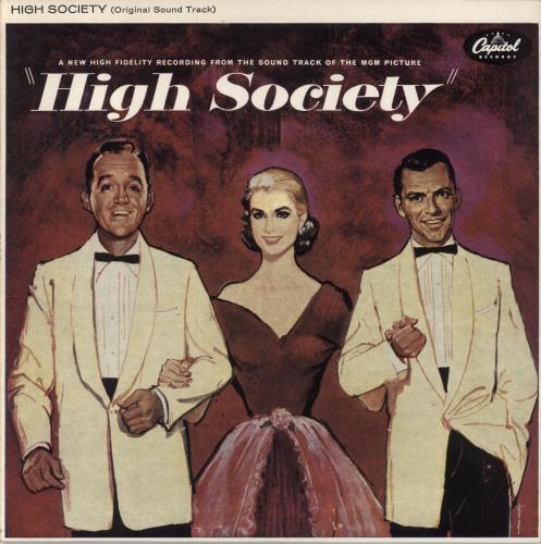 Original Soundtrack High Society - purple label vinyl LP album (LP record) UK OSTLPHI830283