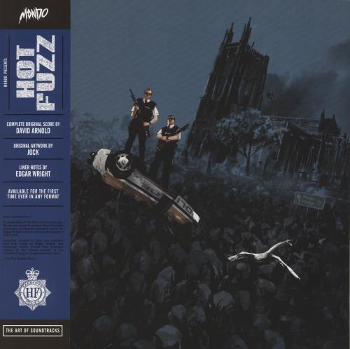 Original Soundtrack Hot Fuzz - Chocolate Cornetto Colored Vinyl + Obi vinyl LP album (LP record) US OSTLPHO857863