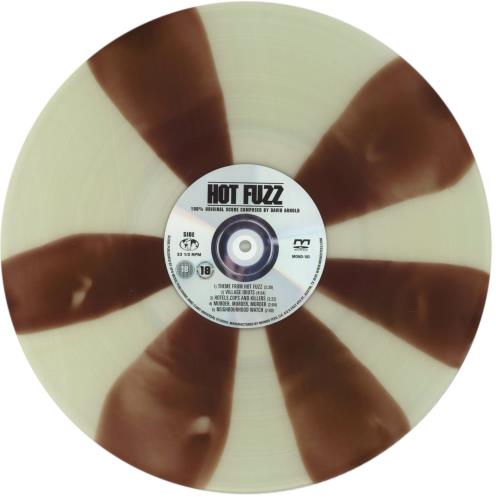 Original Soundtrack Hot Fuzz - Chocolate Cornetto Colored Vinyl + Obi vinyl LP album (LP record) US OSTLPHO857863