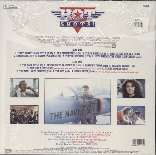 Original Soundtrack Hot Shots! vinyl LP album (LP record) German OSTLPHO808367