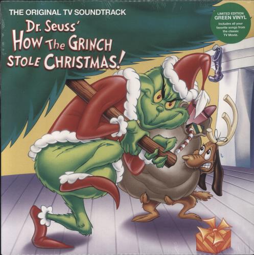 Original Soundtrack How The Grinch Stole Christmas - Green Vinyl - Sealed vinyl LP album (LP record) US OSTLPHO852293