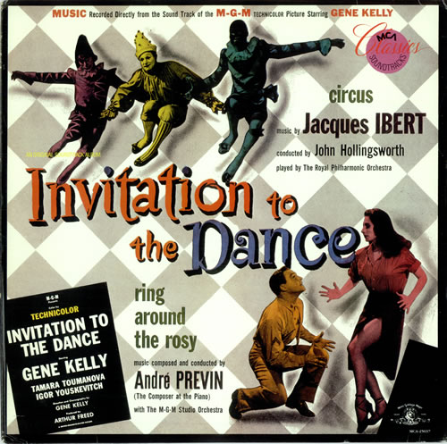 Original Soundtrack Invitation To The Dance vinyl LP album (LP record) US OSTLPIN491339