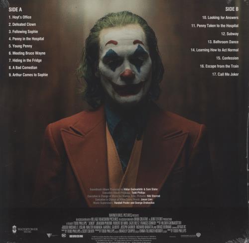 Original Soundtrack Joker - Purple Vinyl vinyl LP album (LP record) US OSTLPJO828450