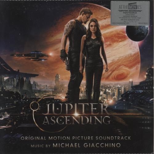 Original Soundtrack Jupiter Ascending - 180gm Orange & Black Marbled Vinyl 2-LP vinyl record set (Double LP Album) Dutch OST2LJU869151