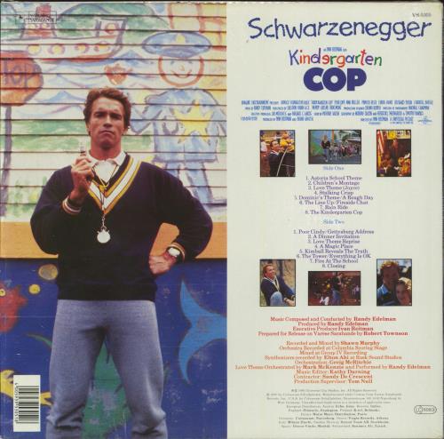 Original Soundtrack Kindergarten Cop vinyl LP album (LP record) UK OSTLPKI807640