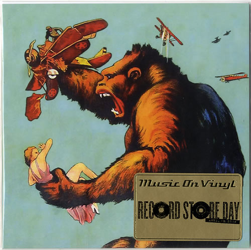 Original Soundtrack King Kong - Blue vinyl 7" vinyl single (7 inch record / 45) UK OST07KI620178