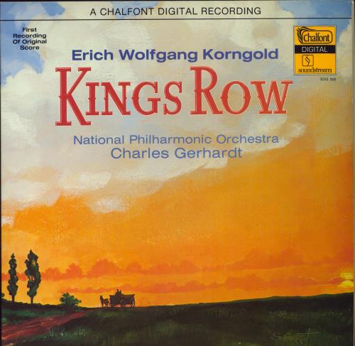 Original Soundtrack Kings Row vinyl LP album (LP record) US OSTLPKI776600