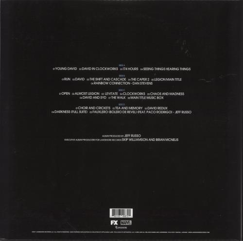 Original Soundtrack Legion - Blue/Purple/White Starburst Vinyl 2-LP vinyl record set (Double LP Album) US OST2LLE858907