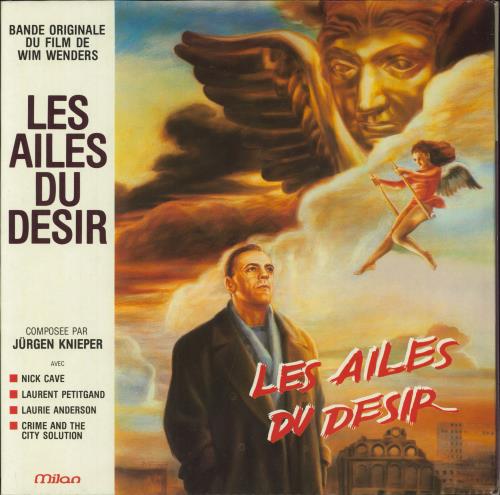 Original Soundtrack Les Ailes Du Desir vinyl LP album (LP record) French OSTLPLE794374