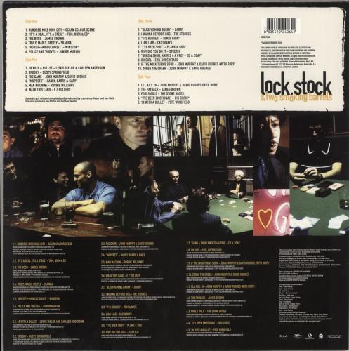 Original Soundtrack Lock, Stock & Two Smoking Barrels 2-LP vinyl record set (Double LP Album) UK OST2LLO868306