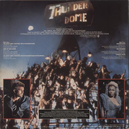 Original Soundtrack Mad Max - Beyond Thunderdome vinyl LP album (LP record) Japanese OSTLPMA555668