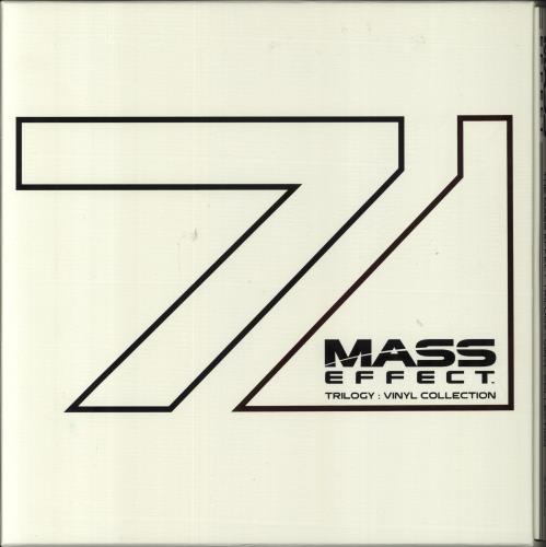 Original Soundtrack Mass Effect Trilogy : Vinyl Collection Black, Red & White tri-coloured Vinyl Box Set US OSTVXMA815965