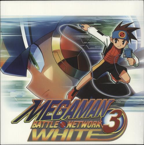 Original Soundtrack Mega Man Battle Network 3 Original Video Game Soundtrack - Blue Swirl Vinyl vinyl LP album (LP record) US OSTLPME870845