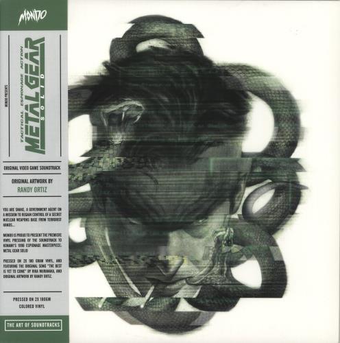 Original Soundtrack Metal Gear Solid [Original Video Game Soundtrack] - 180g Green Smoke Vinyl 2-LP vinyl record set (Double LP Album) US OST2LME873971