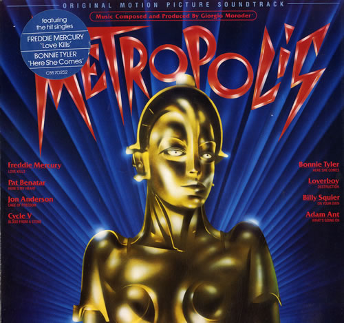 Original Soundtrack Metropolis - hype stickered vinyl LP album (LP record) Dutch OSTLPME224754