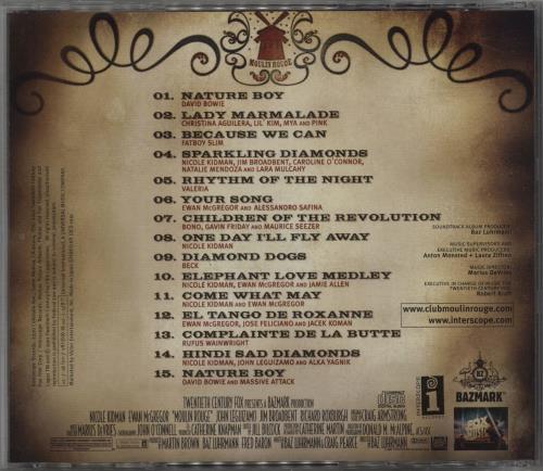 Original Soundtrack Moulin Rouge CD album (CDLP) Japanese OSTCDMO672942