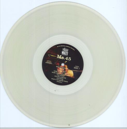 Original Soundtrack Ms.45 - Clear Vinyl vinyl LP album (LP record) US OSTLPMS780684