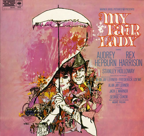 Original Soundtrack My Fair Lady - Graduated Orange Label vinyl LP album (LP record) UK OSTLPMY559074
