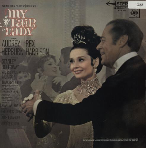 Original Soundtrack My Fair Lady vinyl LP album (LP record) UK OSTLPMY760418