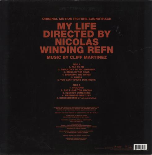 Original Soundtrack My Life Directed By Nicolas Winding Refn - 180g - Clear Vinyl vinyl LP album (LP record) US OSTLPMY858904