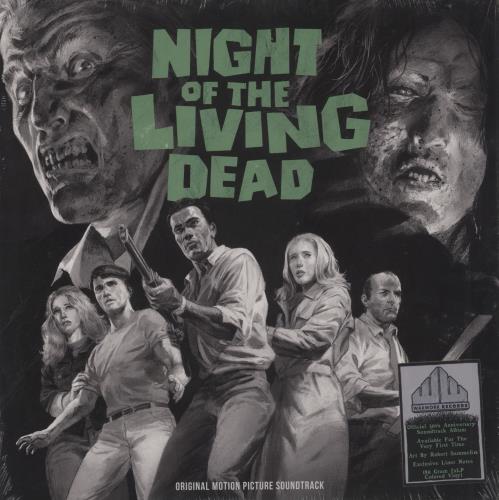 Original Soundtrack Night Of The Living Dead - 180gm Grey Marble Vinyl 2-LP vinyl record set (Double LP Album) US OST2LNI877495