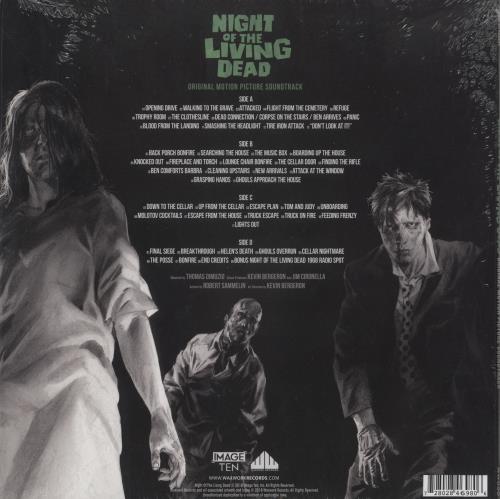 Original Soundtrack Night Of The Living Dead - 180gm Grey Marble Vinyl 2-LP vinyl record set (Double LP Album) US OST2LNI877495