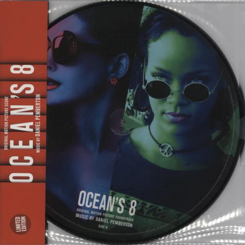 Original Soundtrack Ocean's 8 picture disc LP (vinyl picture disc album) UK OSTPDOC870588