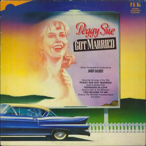 Original Soundtrack Peggy Sue Got Married vinyl LP album (LP record) UK OSTLPPE818274