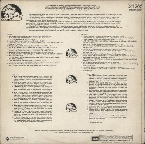 Original Soundtrack Pennies From Heaven vinyl LP album (LP record) UK OSTLPPE457262