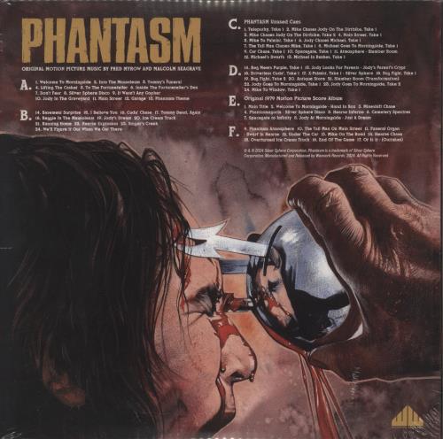 Original Soundtrack Phantasm - Silver Vinyl - Sealed 3-LP vinyl record set (Triple LP Album) US OST3LPH888591