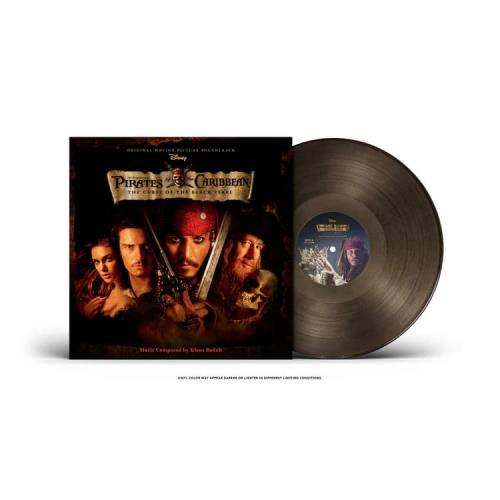 Original Soundtrack Pirates of the Caribbean: Curse of the Black Pearl - Translucent Black Ice Vinyl - Sealed vinyl LP album (LP record) UK OSTLPPI879325