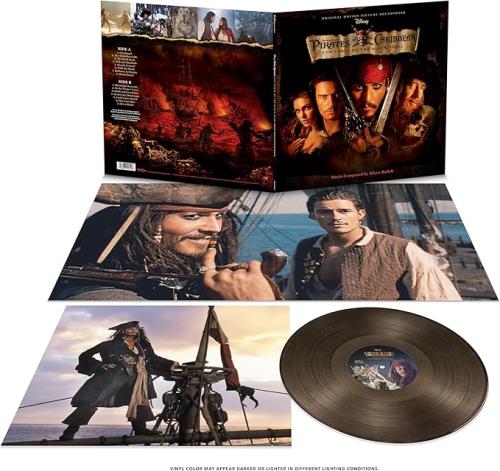 Original Soundtrack Pirates of the Caribbean: Curse of the Black Pearl - Translucent Black Ice Vinyl - Sealed vinyl LP album (LP record) UK OSTLPPI879325