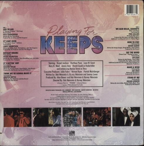 Original Soundtrack Playing For Keeps - Sealed vinyl LP album (LP record) US OSTLPPL432688