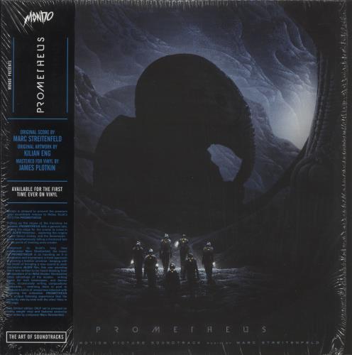 Original Soundtrack Prometheus - 180gm White With Grey Splatter Vinyl 2-LP vinyl record set (Double LP Album) US OST2LPR877312